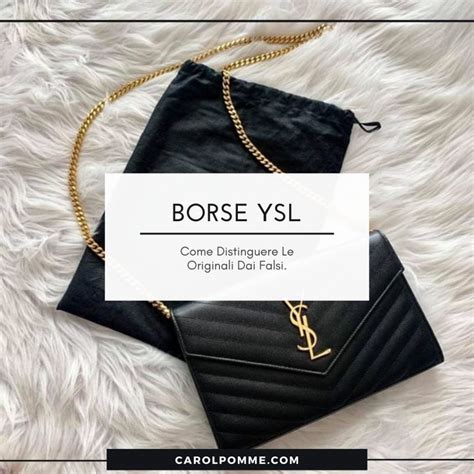 borsa ysl falsa come riconoscerla|ysl counterfeit bag.